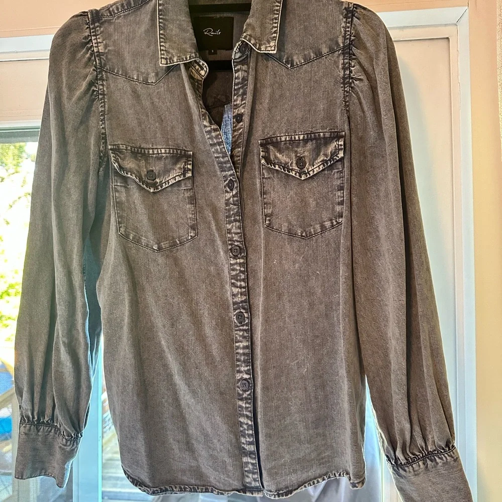 Rails denim button down - Picture 6 of 6